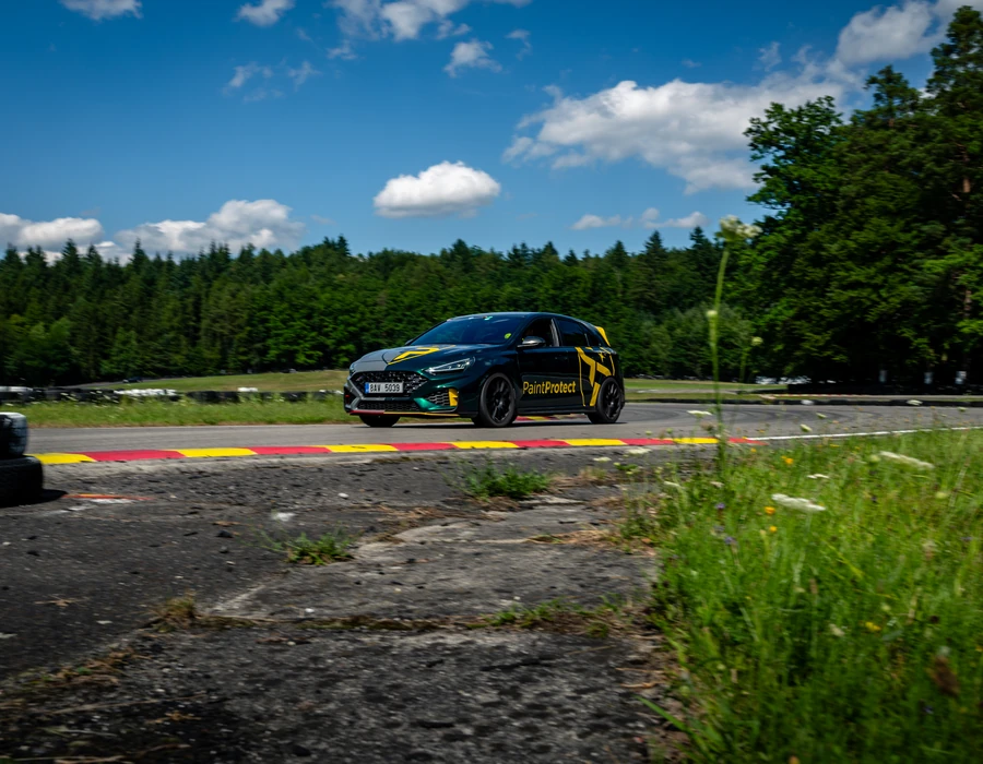 Hyundai i30N s kombinovaným PPF a Color PPF polepem